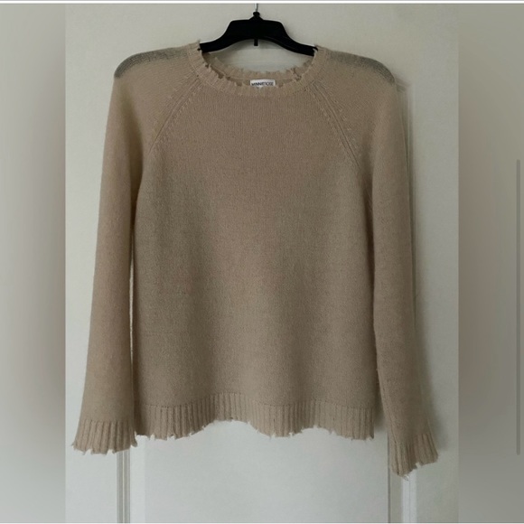 Minnie Rose Cashmere Crewneck - Picture 3 of 6